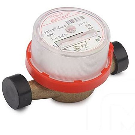 Счетчик воды Бетар СГВ-15 Универсальный (без монтажного комплекта)