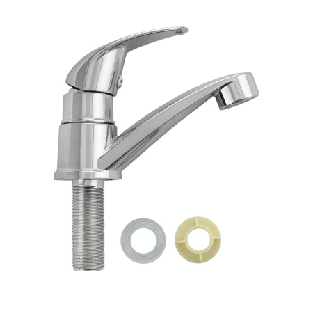 Кран на одну воду BRIMIX 0755 шаровый хром из АБС пластика (2 шт. в коробке)