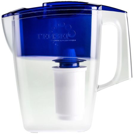 Фильтр-кувшин Гейзер-Альфа (синий прозрачный)  арт. 62047