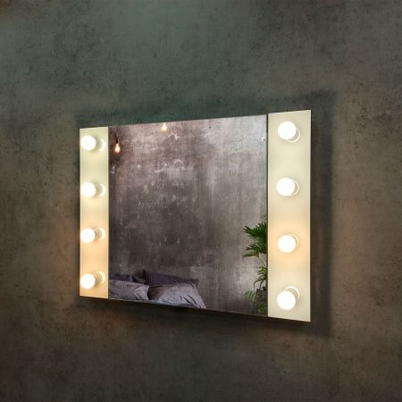 Зеркало гримерное Этюд 800х600 со встроенными Led лампами ЗГП46