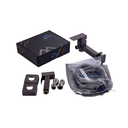 Смеситель  для биде FASHUN A57504-17 графит с гигиеническим душем из нержавеющей стали