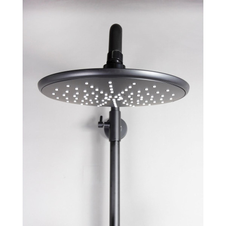 Душевая система OLIVE'S TERMO 34511TMB Черный с термостатом