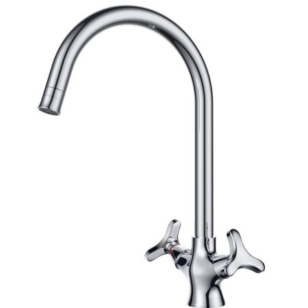 Смеситель для кухни DK Hessen Goethe DA1382441 хром, высокий