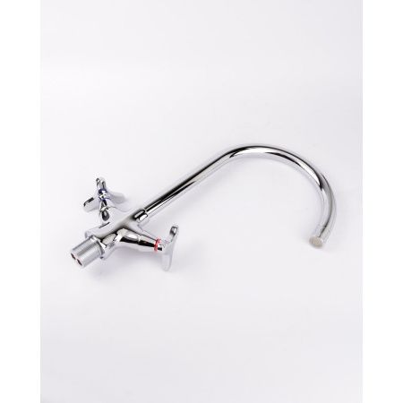 Смеситель для кухни DK Hessen Goethe DA1382441 хром, высокий