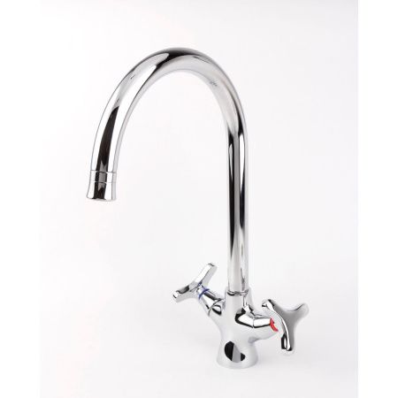 Смеситель для кухни DK Hessen Goethe DA1382441 хром, высокий