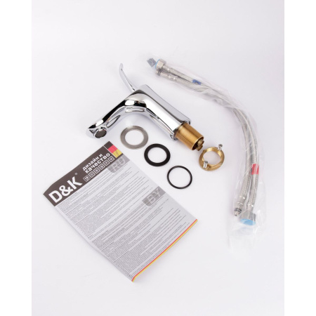 Смеситель для раковины DK Venice Baciano DA1032141 хром