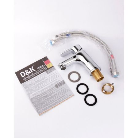 Смеситель для раковины DK Rhein Marx DA1392101 хром