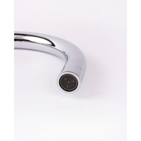 Смеситель для кухни DK Venice Baciano DA1032456 белый-хром, высокий