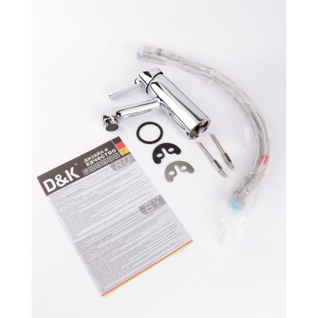 Смеситель для раковины DK Rhein Schiller DA1462101 хром