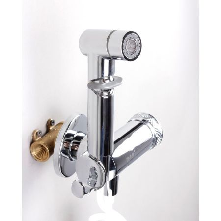 Смеситель для биде DK Bayern Alfeld DA1484541 хром, с гигиенической лейкой, встраиваемый