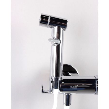 Смеситель для биде DK Bayern Alfeld DA1484541 хром, с гигиенической лейкой, встраиваемый