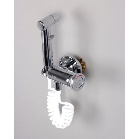 Смеситель для биде DK Bayern Alfeld DA1484541 хром, с гигиенической лейкой, встраиваемый