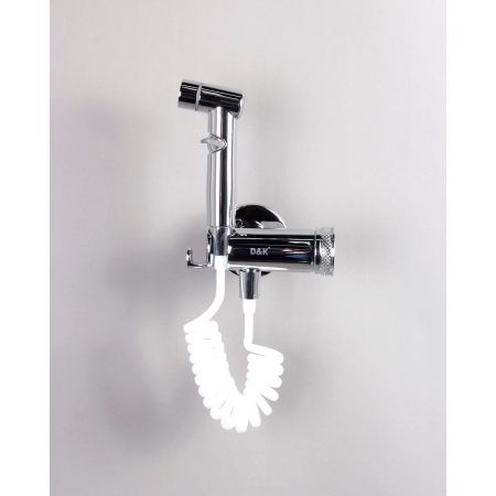 Смеситель для биде DK Bayern Alfeld DA1484541 хром, с гигиенической лейкой, встраиваемый