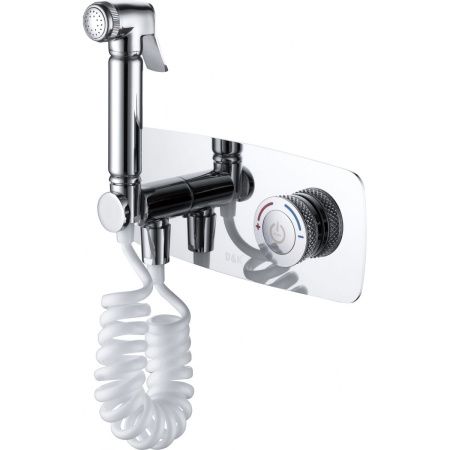 Смеситель для биде DK Bayern Alfeld DA1484501 хром, с гигиенической лейкой, встраиваемый