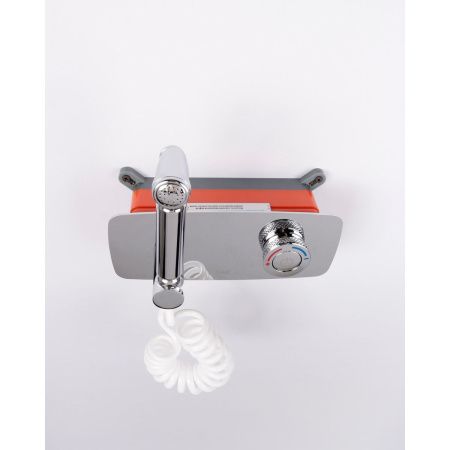 Смеситель для биде DK Bayern Alfeld DA1484501 хром, с гигиенической лейкой, встраиваемый