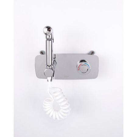 Смеситель для биде DK Bayern Alfeld DA1484501 хром, с гигиенической лейкой, встраиваемый