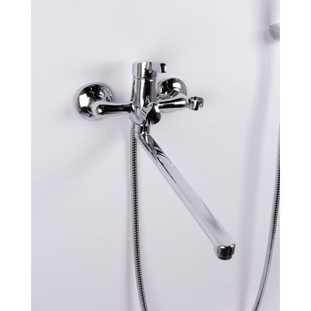 Смеситель для ванны DK Rhein Schiller DA1463301 хром, длинный излив