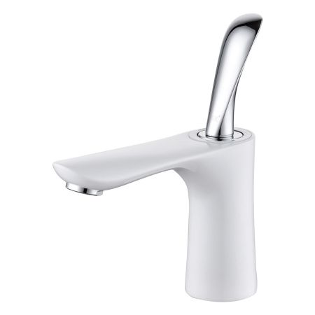 Смеситель для раковины DK Venice Baciano DA1032156 белый-хром