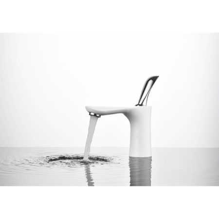 Смеситель для раковины DK Venice Baciano DA1032156 белый-хром