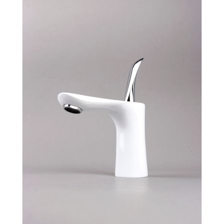 Смеситель для раковины DK Venice Baciano DA1032156 белый-хром