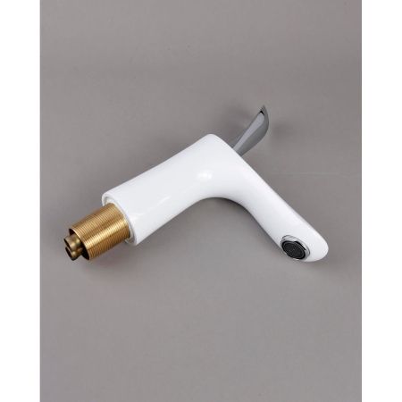 Смеситель для раковины DK Venice Baciano DA1032156 белый-хром