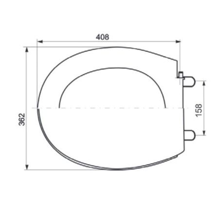 Сиденье для унитаза СУ 80С.09.80 Семейное в комплекте с детским сиденьем /8/