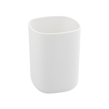 Стакан для зубных щеток Санакс 29032 белый, пластиковый