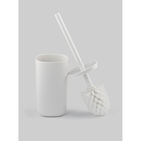 Ёрш для унитаза Санакс 29031 напольный, пластиковый, белый