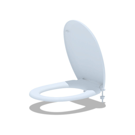 Сиденье для унитаза АНИ Пласт полипропилен, крепление пластик WS0200 (15)