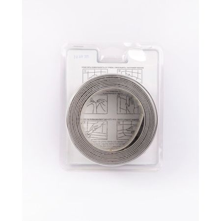 Бордюрная лента для ванной 20х20*3.35 м серая (1/36)