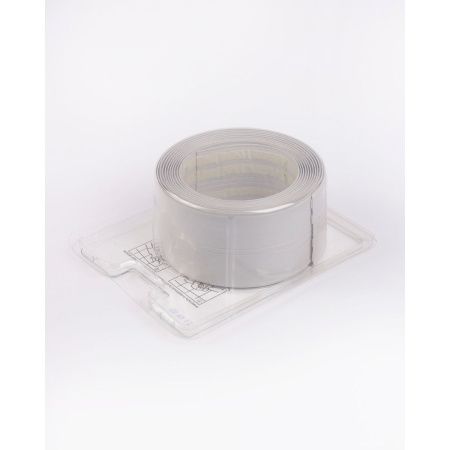 Бордюрная лента для ванной 20х20*3.35 м серая (1/36)