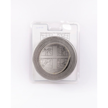 Бордюрная лента для ванной 30х30*3.35 м серая (1/24)