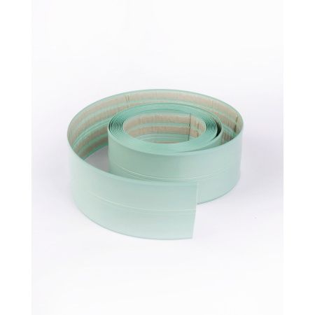 Бордюрная лента для ванной 20х20*3.35 м салатовая (1/36)