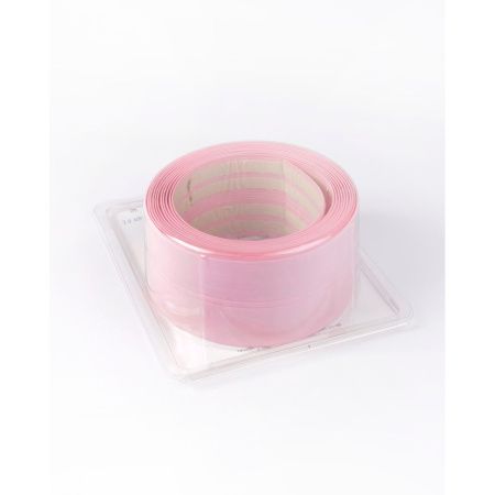 Бордюрная лента для ванной 20х20*3.35 м розовая (1/36)
