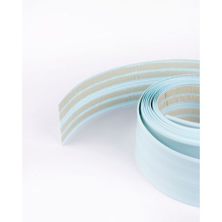 Бордюрная лента для ванной 20х20*3.35 м голубая (1/36)