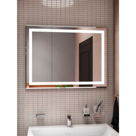 Зеркало Торрес Люкс LED-подсветка 800х600х35 ЗЛП158