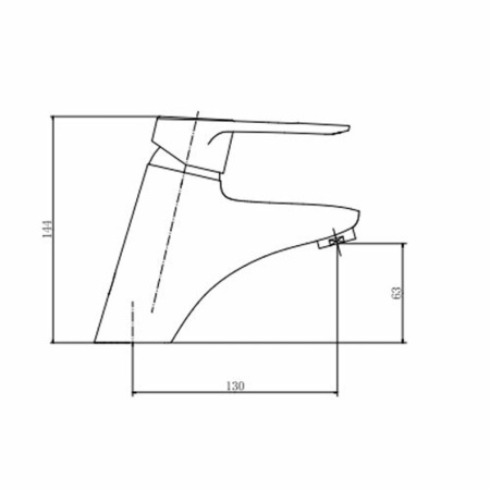 Смеситель для раковины FASHUN A1007