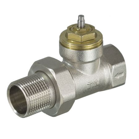 Клапан радиаторный прямой 1/2" ВР/НР TIM RVD506.02 под термоголовку (6/60)