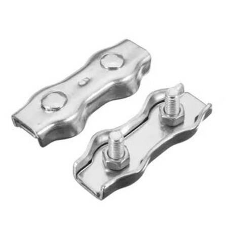 Зажим Дуплекс 5 мм для троса нерж. DUP5мм