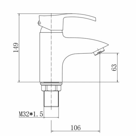 Смеситель для раковины FASHUN A1070