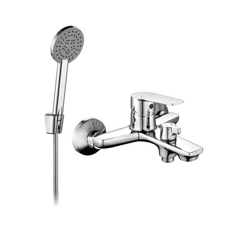 Смеситель для ванны GROSS AQUA Dyno 2105285C с коротким изливом