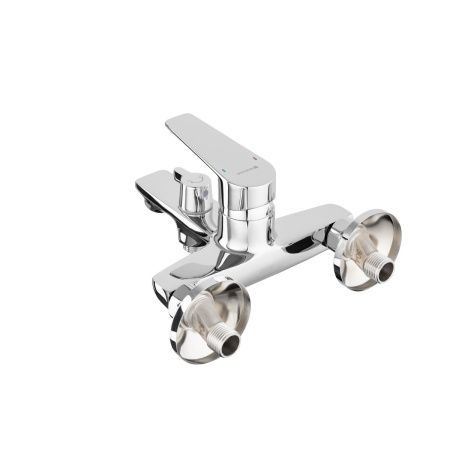 Смеситель для ванны GROSS AQUA Dyno 2105285C с коротким изливом