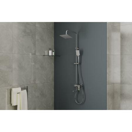 Душевая система RUSH Socotra ST4235-30 с тропическим душем хром