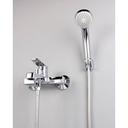 Смеситель для ванны RUSH Balearic BA3935-44 с коротким изливом хром