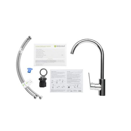 Смеситель для кухни GROSS AQUA Dyno 3242285C-B02 с высоким изливом