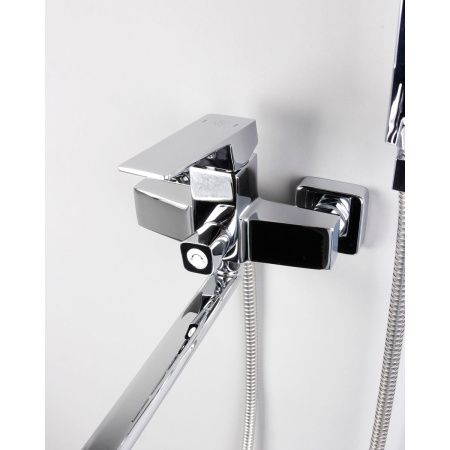 Смеситель для ванны RUSH Thira TR3635-51 с длинным изливом хром