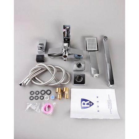 Смеситель для ванны RUSH Thira TR3635-51 с длинным изливом хром