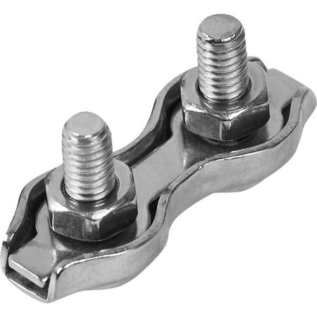 Зажим Дуплекс 2 мм для троса нерж. DUP2мм