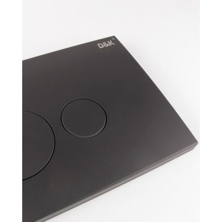 Кнопка механическая двойная D&K Venice DB1029025 черный