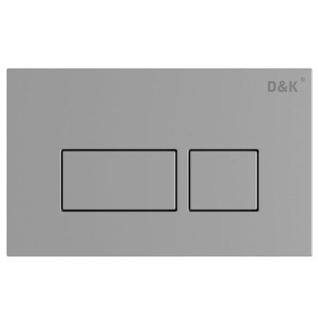 Кнопка механическая двойная D&K Berlin DB1439001 хром